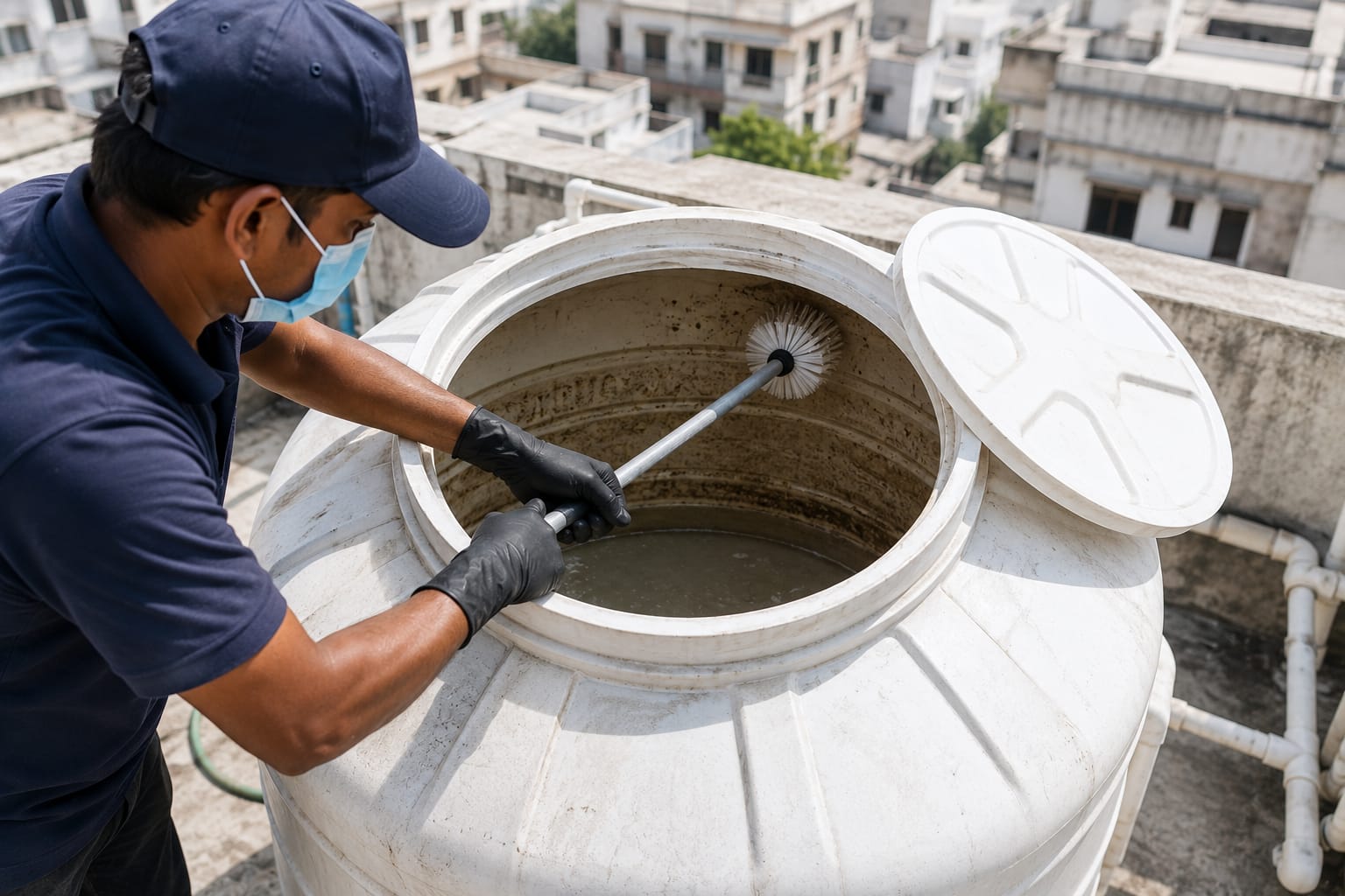 Sintex / Water Tank Cleaning in Lucknow